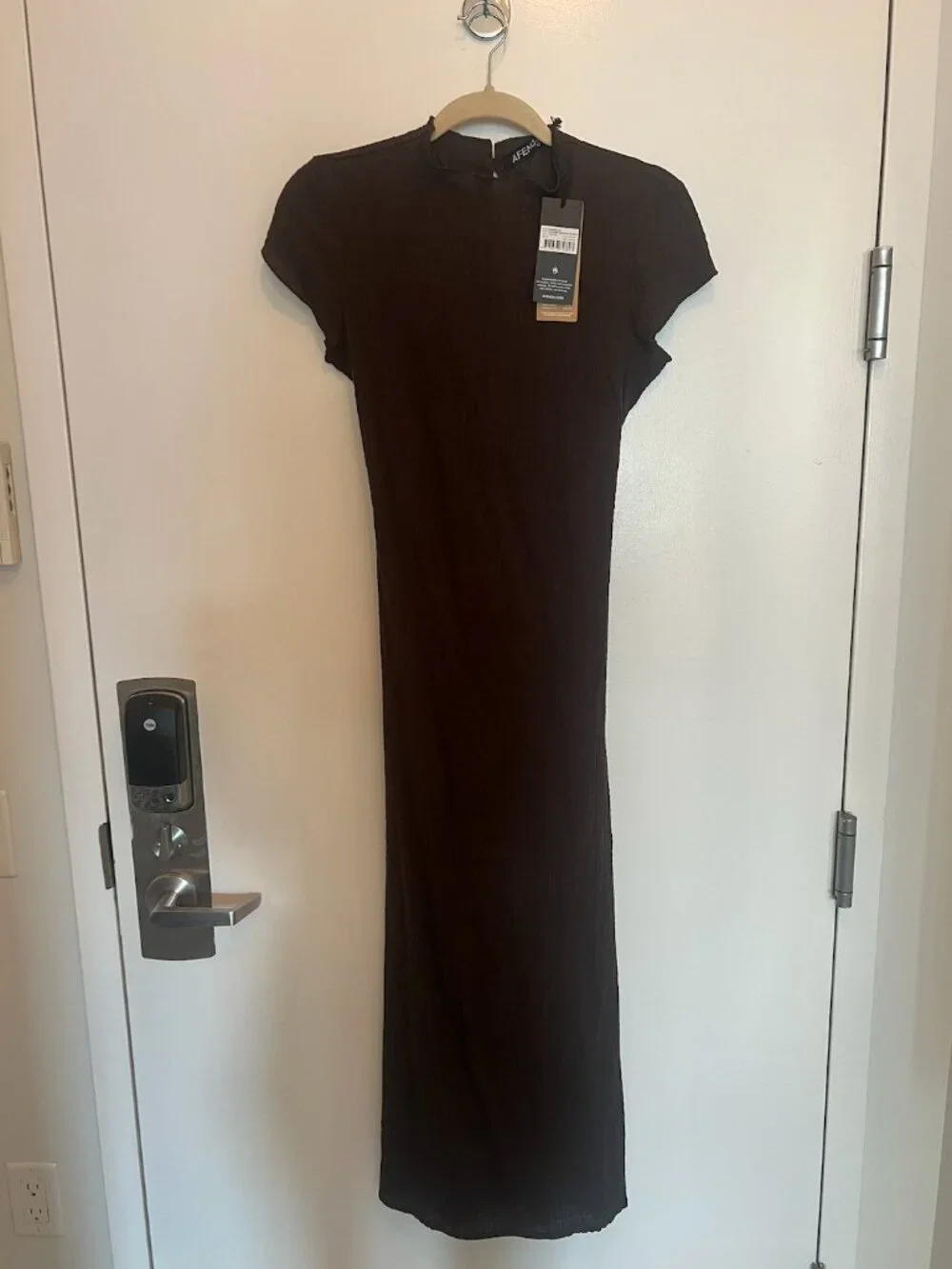 Afends Seersucker Elodie Midi Dress - Picture 4 of 5